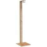 Douche d'extérieur beige 50x55x224cm résine tressée bois acacia vidaXL