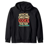 Official Christmas Cokie Tester Eat Judge Repeat Food Lover Zip Hoodie