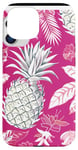 Coque pour iPhone 15 Festive Tropical Ananas Coque de téléphone Motif Noël