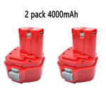 4.0ah Ersättningsbatteri för Makita 12v Pa12 1220 1222 1233 1233s 1234 1235 Skruvdragare Batteri 2 pack battery 4.0Ah