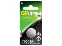 GP CR2032 Lithium, 3V