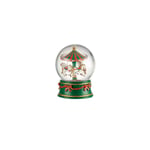 The Black Goose Arrives Snow Snowball Merry-Go-Round and Chime 12 cm H 17 cm