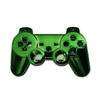 OSTENT Full Controller Shell Case Housing Button Kit Compatible for Sony PS3 Bluetooth Controller - Color Green