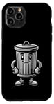 iPhone 11 Pro Garbage Trash Can Cartoon Character Design Case