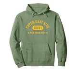 UPPER EAST SIDE 10021 NEW YORK CITY / NYC Athletic Design Pullover Hoodie