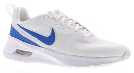 Nike Mens Running Trainers Air Max Nuaxis Lace Up white Textile - Size UK 9