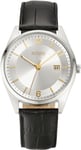 Rivado Montre Hommes Massif Inox 39mm Classique Sobre Date 5 BAR Facile A Lire