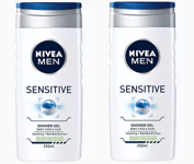 2x Nivea Men Sensitive Shower Gel - 250ml