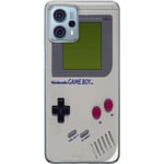 Motorola Moto G23 Genomskinligt Skal Game Boy