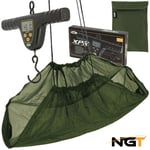 NGT XPR Digital Fishing T-Bar Scales + Weigh Sling Carp Coarse Fishing + CASE