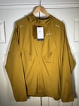 Nike Windrunner Repel Running Jacket Bronzine Gold CZ9070-716 XL Brand New