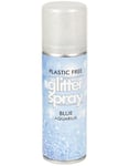 Blå Glitter Spray til Hår/Kropp