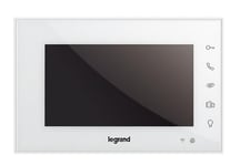 LEGRAND, Easykit 365225 Interface vidéo WiFi, écran couleur haute brillance 7", touches tactiles, connexion smartphone, contrôle par application, réglage de la luminosité, du volume, affichage couleur