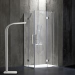 CABINE DE DOUCHE 70X100 EN VERRE 6MM SANS STRUCTURE LONDON