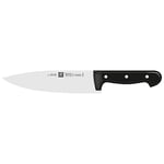 ZWILLING Santoku Knife, Blade length: 18 cm, Large blade, Special stainless steel/Plastic handle, Twin Chef