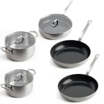 Mauviel Stainless Steel Pan Set Frying Pans Stockpots Induction (Open Box)