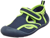 Playshoes Uv-Schutz Aqua-Sandale Water Shoes, Blue (Marine/Grün 787), 12.5 UK Child