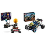 LEGO Technic La Planète Terre et la Lune en Orbite, Jouet de Construction Créatif & Technic Le Buggy Tout-Terrain de Course, Véhicule de Rallye, Jouet de Construction de Voiture