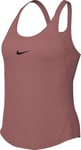 Nike Shirt W NK One Classic DF Strpy Tank, Canyon Pink/Black, FN2795-634, L