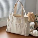 Tote Bag Canvasväska BEIGE Beige