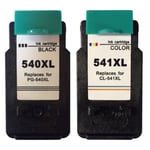 Ink Jungle PG-540XL Black & CL-541XL Colour Remanufactured Ink Cartridge For Canon PIXMA MX525 Inkjet Printers