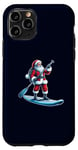 iPhone 11 Pro Stand-up Paddleboarding Santa Funny Hobbies Christmas Pajama Case