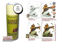 The Army Painter CP3002 Base Primer Matt White 400ml Fine Spray Can Plus Post Ev