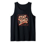 Nice Stay Tuned Emblem Tank Top