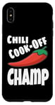 Coque pour iPhone XS Max Chili Cook Off Champ Champion de compétition alimentaire humoristique