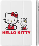 Hello Kitty Étui Pour Ipad 2020 Matériau Tpu Antichoc Réglage Automatique De L'angle De Veille/Réveil Mignon Housse De Protection Transparente 10.2in