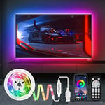 HUEMIHUI Dreamcolour LED TV Backlight 4M LED Strip Lights with Remote and APP...