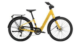 Velo de ville electrique trek verve  1 lowstep lt shimano acera 8v 27 5   250wh jaune 2025