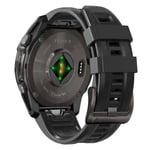 Universal Garmin 20mm QuickFit Tech-Protect Icon Silikon Rem - Svart