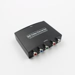 1080P HDMI till YPbPr 5RCA RGB + R/L Video Audio Converter Adapter HDMI till Component Converter för PS3