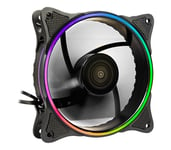 Inter-Tech 88885552 computer cooling system Computer case Fan 12 cm Bl