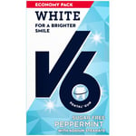 V6 White Peppermint Tuggummi 72 g