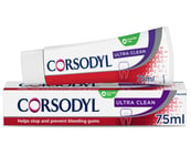 Corsodyl Ultra Clean Toothpaste for Gum Care, 75ml