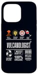 iPhone 14 Pro Max Vulcanologist Job Definition Skills Coffee Wine Sarcasm Case