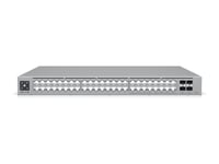 Ubiquiti Unifi Pro Max 48 Poe - Switch - L3 - Styrt - 16 X 1/2.5G (8 Poe+, 8 Poe++) + 32 X 10/100/1000 (24 Poe+, 8 Poe++) + 4 X 10 Gigabit Sfp+ - Rackmonterbar - Poe++ (720 W)