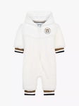 HUGO BOSS Baby Hooded All-in-One, Offwhite