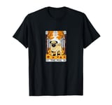 The Pug Tarot Card Illustration T-Shirt