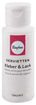 Rayher Colle serviette, vernis colle transparent au séchage, fl. 59 ml, 38061000