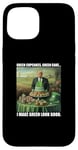 Coque pour iPhone 15 Cupcake vert Trump pour la Saint-Patrick, une fierté irlandaise patriotique amusante