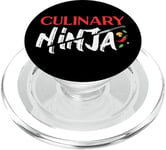 Cooking Cook Ninja Kitchen Chef Culinary Ninja PopSockets PopGrip for MagSafe