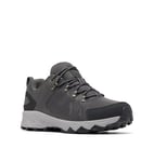 Columbia Peakfreak II Outdry Leather, Chaussures de Trekking et de randonnée Taille Basse, Ti Grey Steel, Dark Grey,