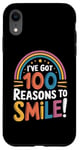 iPhone XR 100th Day of School I've Got 100 Reasons To Smile Case