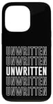 iPhone 13 Pro Unwritten Case