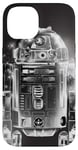 Coque pour iPhone 14 Star Wars R2-D2 Retro Galaxy Noir