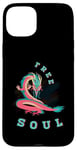 Coque pour iPhone 15 Plus Idée cadeau streetwear inspirante Dragon Free Soul