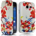 Coque Etui À Rabat - Kj12 - Samsung Galaxy Trend Lite - Blanc - Semi-Rigide - Mixte